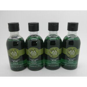 THE BODY SHOP Shower Gel OLIVE 8.4 oz ea - Lot of 4